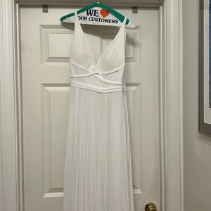 Beautiful white gown. Worn once.